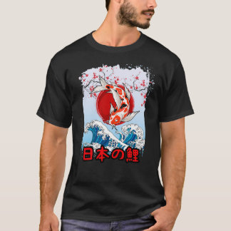 Japanse Koi-vissers T-shirt