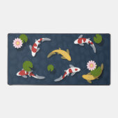 Japanse Koi Visvijver Bureaumat (Voorkant)