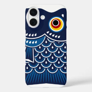 Japanse Koinobori Fish Streamer iPhone 16 Hoesje