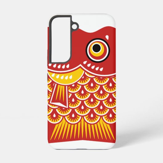 Japanse Koinobori Fish Streamer Samsung Galaxy Hoesje (Achterkant)