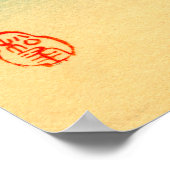 Japanse konijn nr. 2 poster (Hoek)