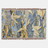 Japanse kraan Aangepast Deken (Voorkant)