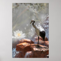 Japanse kraan "Langlevendigheid"