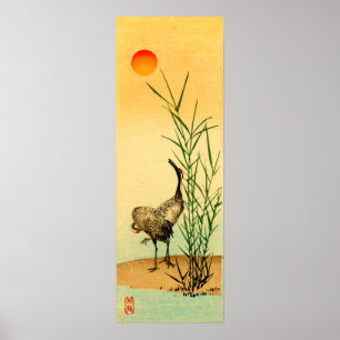 Japanse kraan nr. 1 poster