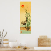 Japanse kraan nr. 1 poster (Keuken)