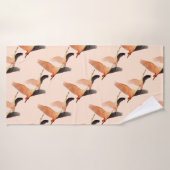 Japanse kranen badhanddoek (Badhanddoek)