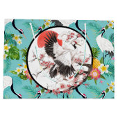 Japanse kranen groot cadeauzakje (Achterkant)