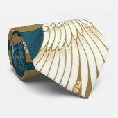 Japanse kranen stropdas (Opgerold)