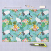 Japanse kranen tissuepapier (Craft)