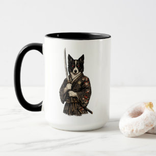 Japanse krijgershond Fantasy Art koffiekop Mok