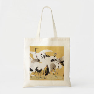 Japanse Kudde Kraanvogels Vintage Vogel Rijk Klass Tote Bag