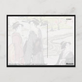 Japanse  kunst #1 briefkaart (Achterkant)