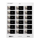 Japanse  kunst #1 etiket (Full Sheet)