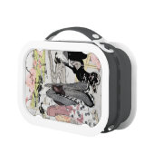 Japanse  kunst #1 lunchbox (Links)