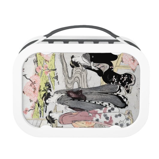 Japanse  kunst #1 lunchbox (Achterkant)