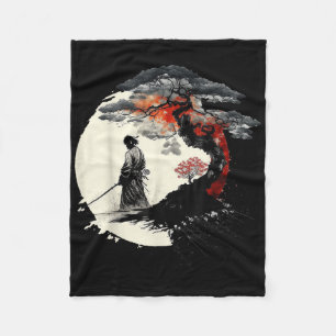 Japanse Kunst Aikido Boom van het Leven Vrede Kuns Fleece Deken