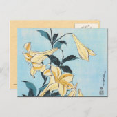  Japanse kunst Briefkaart (Voorkant / Achterkant)