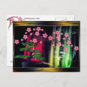 Japanse kunst briefkaart (Voorkant / Achterkant)