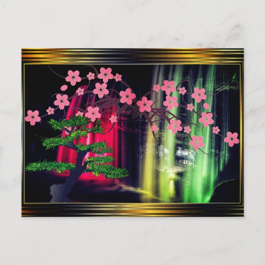 Japanse kunst briefkaart (Voorkant)