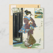  Japanse kunst Briefkaart (Voorkant / Achterkant)