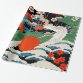  Japanse kunst  Cadeaupapier (Uitgerold)