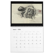 Japanse Kunst - Dieren Volume 1 Kalender (Mar 2026)