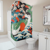 Japanse kunst Douchegordijn (In situ)