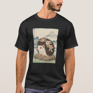 Japanse Kunst Egel Kyosai Antieke Japan Kunstwerk T-shirt