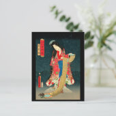 Japanse kunst feestdagenkaart (Staand voorkant)