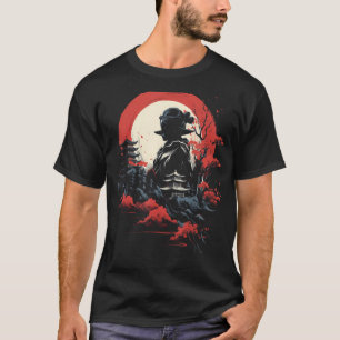 Japanse kunst Geisha Nihonga Traditionele schilder T-shirt