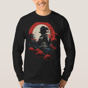 Japanse kunst Geisha Nihonga Traditionele schilder T-shirt