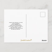 Japanse kunst harmoniseren leven energie hand briefkaart (Achterkant)