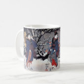 Japanse kunst Koffiemok (Voorkant links)