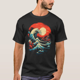 Japanse kunst Ocean Wave Tsunami Kanagawa Japan Gi T-shirt