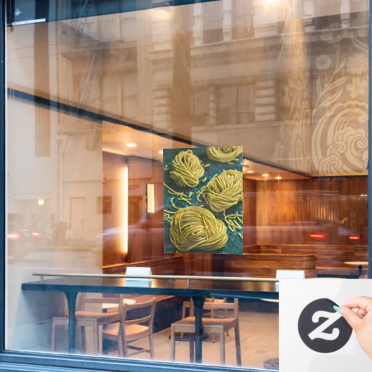  Japanse kunst Raamsticker (Cafe Raam)