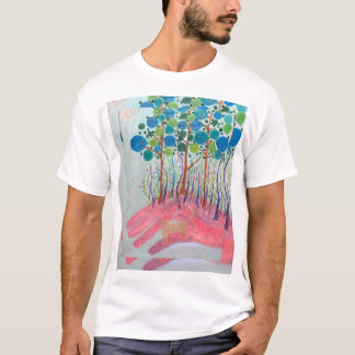 Japanse Kunst T-shirt - Olieverfschilderij Bos & K