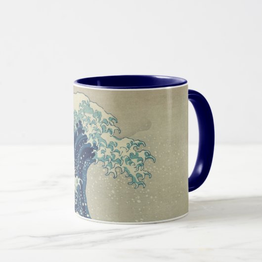  Japanse kunst, The Great Wave by Hokusai Mok (Voorkant rechts)