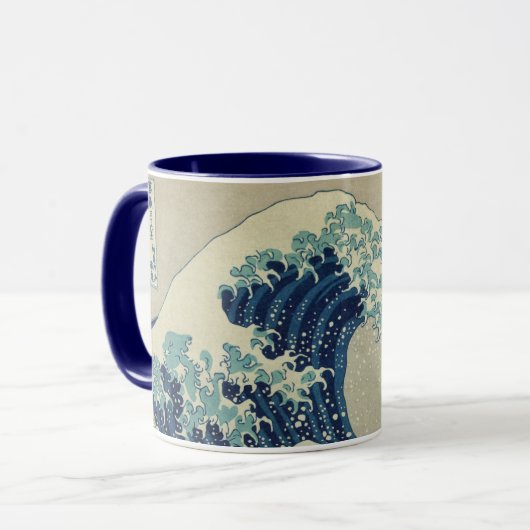 Japanse kunst, The Great Wave by Hokusai Mok (Voorkant links)