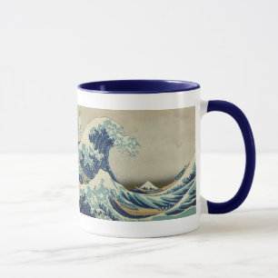 Japanse kunst, The Great Wave by Hokusai Mok