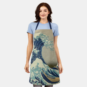  Japanse kunst, The Great Wave by Hokusai Schort