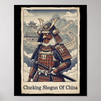Japanse Kunst Ukiyo-e Pekingkip  Poster