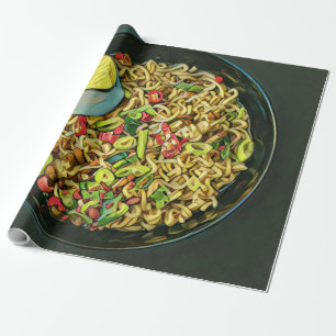 Japanse kunst voor voedselovers cadeaupapier