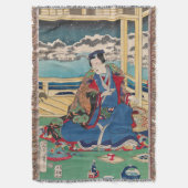 Japanse kunstdeken deken (Voorkant Verticaal)