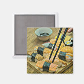 Japanse kunstminnaar magneet (Voorkant / Achterkant)