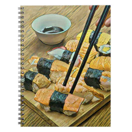 Japanse kunstminnaar notitieboek (Voorkant)