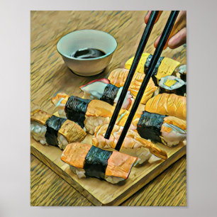 Japanse kunstminnaar poster