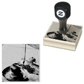 Japanse kunstminnaar 	rubberstempel (Gestempeld)