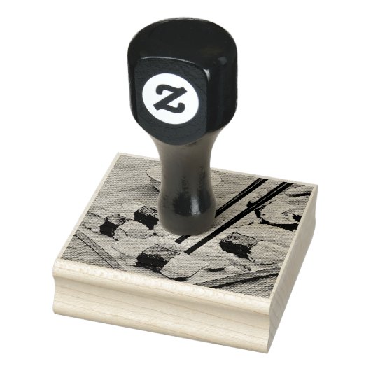 Japanse kunstminnaar 	rubberstempel (Stempel)