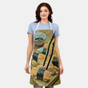 Japanse kunstminnaar schort