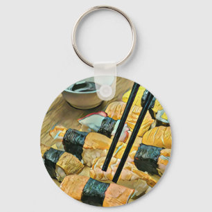 Japanse kunstminnaar sleutelhanger